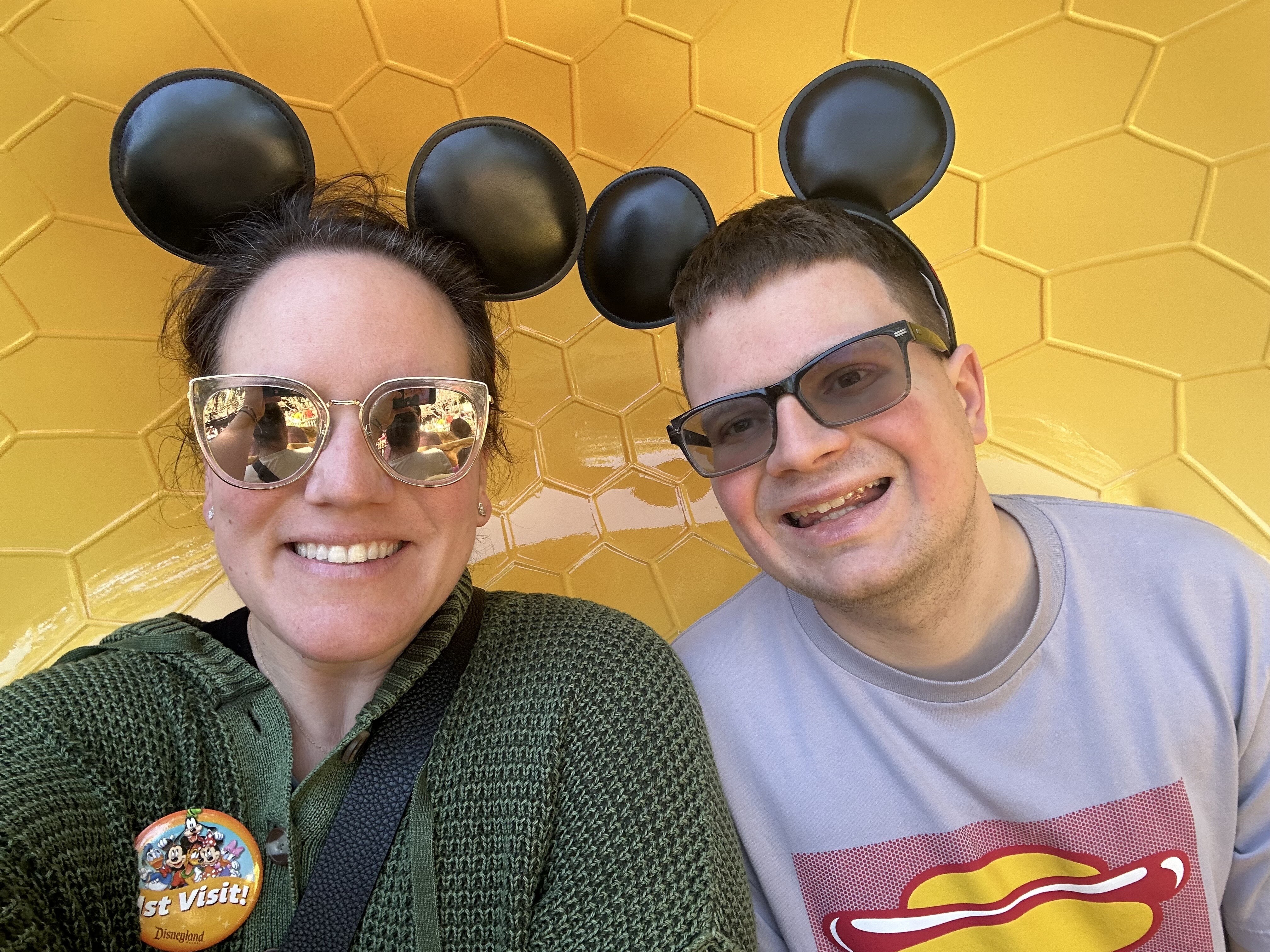 Amanda and Liam at Disney World
